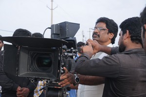Rendaksharaalu Movie Working Stills